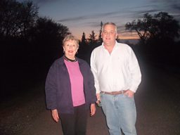 Bob Willett and Susan Mecum