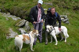 Clare and Pen with Maxchat and Patchdog