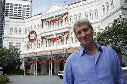 Jeremy at the Raffles Hotel 