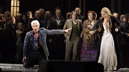 Dmitri Hvorostovsky as Valentin and Angela Gheorghiu as Marguerite
