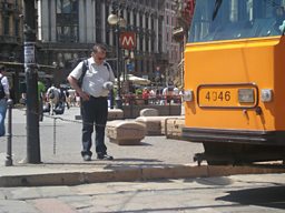 Robert Worby recording noise in Milan