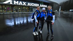 Photo: Susanna, Josephine and Anita, Inzell