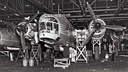 Photo: Building the Wellington Bomber