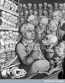 Phrenology pioneer Franz Josef Gall 