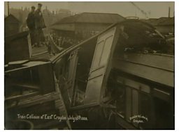 Train Collision at East Croydon 1909