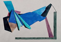 Composition in Blue and Black  c1914-15