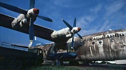 Photo: Coup aeroplane