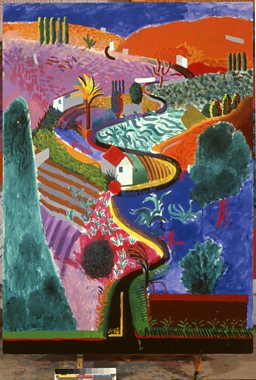 David Hockney - Nichols Canyon, 1980