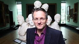 Presenter Michael Mosley in action