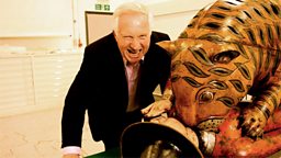 Photo: Dimbleby and Tipu's Tiger