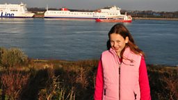 Photo: Martine at Rotterdam Harbour