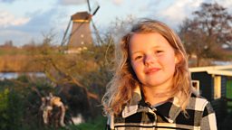 Photo: Donna at Kinderdijk