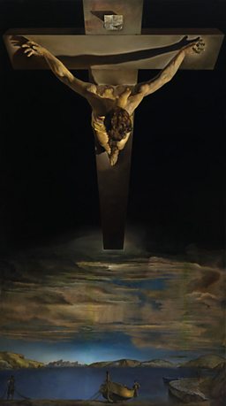 Christ of St John of the Cross, Salvador Dali