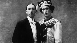 Photo: Igor Stravinsky and Vaslav Nijinsky