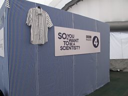 The stripes experiment reaches Edinburgh Science Festival
