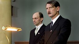 Photo: Hans Frank and Adolf Hitler