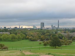 View of London skyline from Primrose Hill