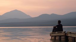 Photo: Mark Beaumont at Lake Yukon