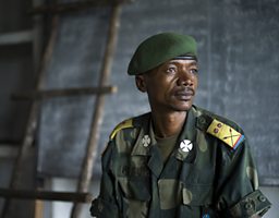 Army Chaplin in Goma 