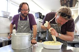 Hairy Bikers' on a budget - Can you come up with a delicious 2 course lunch for just £1.25?