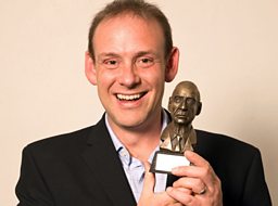 Andy Whittaker with his Gillard Award