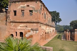 The ruins of the British Residency in Lucknow