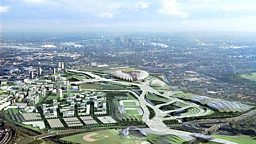 LONDON'S OLYMPIC SITE