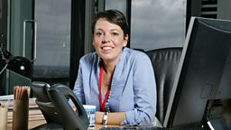 Sally Owen, PA to Ian Fletcher AKA Olivia Colman