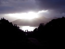 The view from Am Ploc above Kyle of Lochalsh