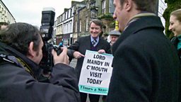 Photo: Mandelson out and about