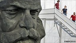 Head of Karl Marx