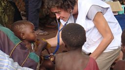 Treating young children in the rainforest