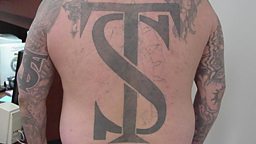 A member of the Texas Syndicate - A Texas gang