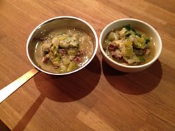 Rich Beef Soup with Onions & Leeks, Soup Celery Dumplings