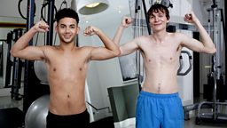 Nicholas and Matt from I Hate My Body: Skinny Boys and Muscle Men