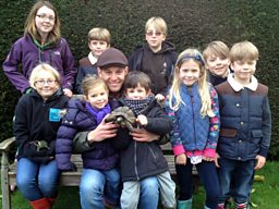 Matt and the tortoise trackers