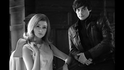 Aneurin Barnard and Karen Gillan in We'll Take Manhattan