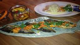 Mackerel with Mussels and Chermoula & One Dish Smoked Fish with Onions