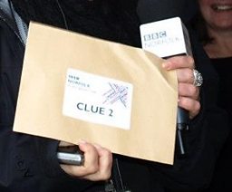 Treasure Quest clue envelope
