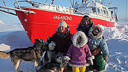 The french family living in the Canadian Arctic