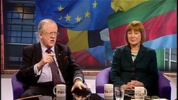 Roger Helmer and Mary Honeyball
