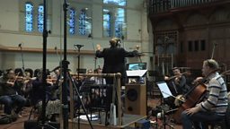 Recording the soundtrack to Africa