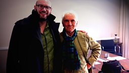 Jonathan Melville and Terence Stamp