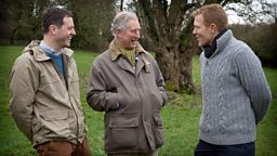 Prince Charles on location