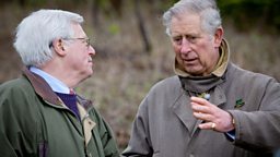 Prince Charles and John Craven