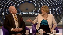 Godfrey Bloom and Vicky Ford