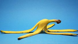 Banana skin
