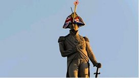 Lord Nelson has a new hat