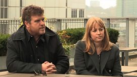 Sam Miller and Rebecca Hodgson