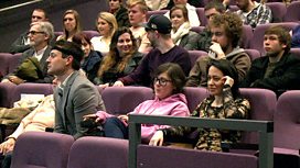 A cinema audience